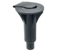 Brabantia 296789 - Soporte para hormigón, 45 mm, plástico, Color Negro