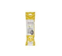 Brabantia 311727 de basura - Bolsas de basura, bolsa de plástico Código un (3 litros) 20 bolsa