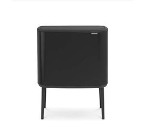 Brabantia 316067 papelera 33 l rectangular acero inoxidable negro