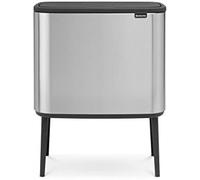 Brabantia 316227 papelera 34 l rectangular plástico, acero acero inox