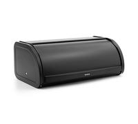 Brabantia 333460 - Panera con tapa deslizante, tamaño normal, color negro