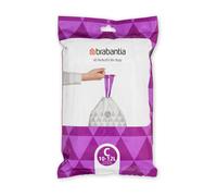 Brabantia Bolsas de Basura PerfectFit, Código C, 10-12L, Resistentes Bolsas con cinta de cierre, 40 Bolsas
