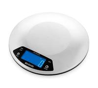 Brabantia 480560 - Báscula con Temporizador, Redonda, Acero Mate