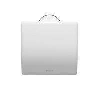 Brabantia 483387 - Portarollos de Papel higiénico, Color Blanco Puro