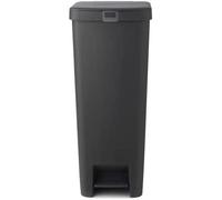 Brabantia 800023 cubo de basura con pedal stepup, 40l, dark grey