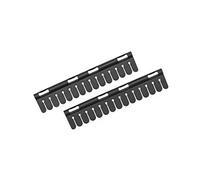 Brabantia - Accesorio para Tender Calcetines - Accesorio para Tendedero - Organizador para Sujetadores, Calcetines & Ropa Interior - Artículos Esenciales para la Colada - Juego de 2 Soportes - Negro