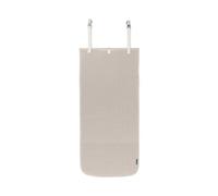 Brabantia - Alfombra para Planchar a lo Vertical - Resiste el Calor - Ganchos para Puerta, Capa Posterior Protectora, Ojales para colgadores - Facilita el Planchado Vertical - 110 cm x 50 cm - Gris