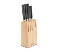 Brabantia Bloque de cuchillos con cuchillos cocina Profile madera
