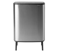 Brabantia Bo touch bin high 60 L acero cepillado mate