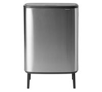 Brabantia Bo touch bin high 2x30 L acero cepillado mate