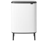 Brabantia Bo touch bin high 60 L blanco