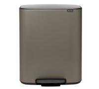 Brabantia Bo contenedor de residuos 60 l gris 211409