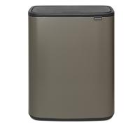 Brabantia Bo touch bin 2x30 L Platinum