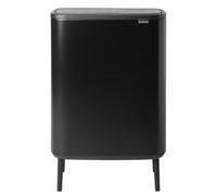 Brabantia Bo touch bin high 60 L negro mate