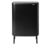 Brabantia Bo touch bin high 2x30 L negro mate
