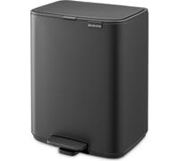 brabantia Bo - Cubo de Pedal, 12 L - Mineral Infinite Grey brabantia