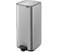 brabantia Bo - Cubo de Pedal, 30 L - Matt Steel Fingerprint Proof brabantia