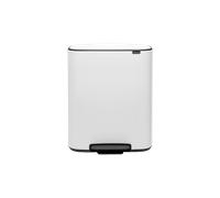 Brabantia Bo cubo de pedal 60 l Weiß