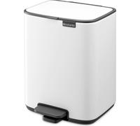 brabantia Bo - Cubo de Pedal, 7 L - White brabantia