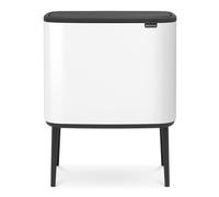 Brabantia Bo papelera 36 l blanco-negro 313509