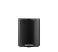 brabantia Bo - Cubo de Pedal, 12 L - Matt Black brabantia