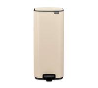 Brabantia Cubo de basura con pedal Bo 30 L Beige suave
