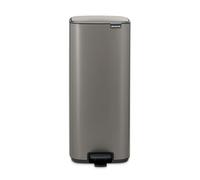 Brabantia Cubo de basura con pedal Bo 30 L Platino