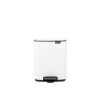 Brabantia Cubo de basura con pedal Bo 7 L Blanco