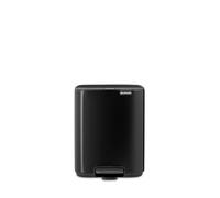 Brabantia Cubo de basura con pedal Bo 7 L Negro mate