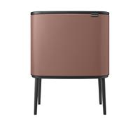 Brabantia Bo Touch Bin 11+23 L Satin Taupe
