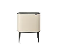 Brabantia Bo Touch Bin 3x11l con tres compartimentos de plástico - beige