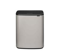 Brabantia Bo touch bin 2x30 L Soft grey
