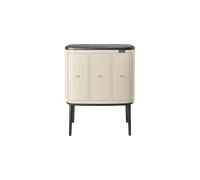 Brabantia Bo Touch Bin 3x11l con tres cubos interiores de plástico Platin