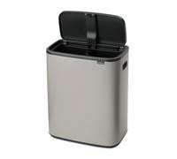 Brabantia Bo Touch Bin contenedor de residuos 60 l gris 255045