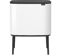 brabantia Bo Touch Bin 3x11 L con 3 compartimentos - White brabantia