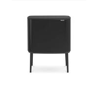 Brabantia Bo Touch Bin Cubo de Basura, Negro, 11 + 23 litros