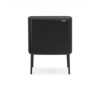 Brabantia Bo Touch Bin Cubo de Basura, Negro Mate, 36 litros