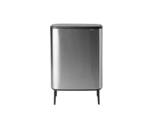 Brabantia Bo Touch Bin Hi 2x30l con dos cubos interiores de plástico Grau