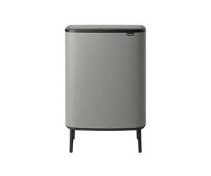 Brabantia Bo Touch Bin Hi 60l con cubeta interior de plástico Mattschwarz
