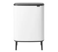 Brabantia Bo touch bin high 60 L blanco