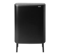 Brabantia Bo Touch Bin Hi 60l con inserto de plástico - negro mate