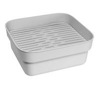 Brabantia Bol para Fregar a Mano con Bandeja de Secado, Gris Claro, talla única
