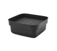 Brabantia Bol para fregar a mano con bandeja de secado Sinkside 34x37 cm gris oscuro