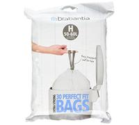 Brabantia Bolsa de basura H, 50-60 l, 30 bolsas