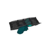 Brabantia - Bolsa para Lavar Calcetines en la Lavadora - Bolsa de Malla Protectora para la Ropa - Cubierta Especial para la Anilla de la Cremallera - Esenciales Lavandería - Negro - 22 x 1 x 42 cm