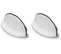 Brabantia - Bolsa para Lavar Zapatillas - Deportivas en la Lavadora - Bolsa de Malla para Lavadora - Protectora para Zapatos - Esenciales para la Lavadora - Blanco - 25 x 23,5 x 46 cm (Paquete de 2)