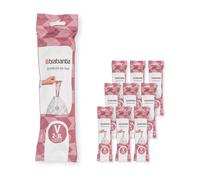 Bolsas de basura Brabantia PerfectFit 2-3 L (V) - Paquete múltiple de 200 piezas, 10×20