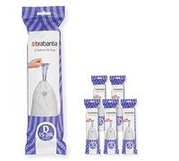 Brabantia Bolsas de basura PerfectFit 15-20 L (D) - 120 piezas