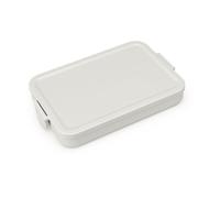 Brabantia Caja para almuerzo Make & Take plana. 1.1 L gris claro