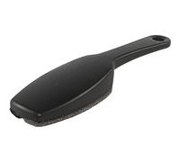 Brabantia Cepillo Quitapelusas para Ropa, Dark Grey, 24,5 x 3,5 x 6,5 cm | Elimina Pelusas, Polvo y Pelo de Mascotas, Con Doble Almohadilla de Terciopelo, Mango Ergonómico, Rápido y Fácil de Usar